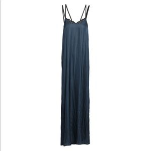 Halston Satin Shirtdress NWT